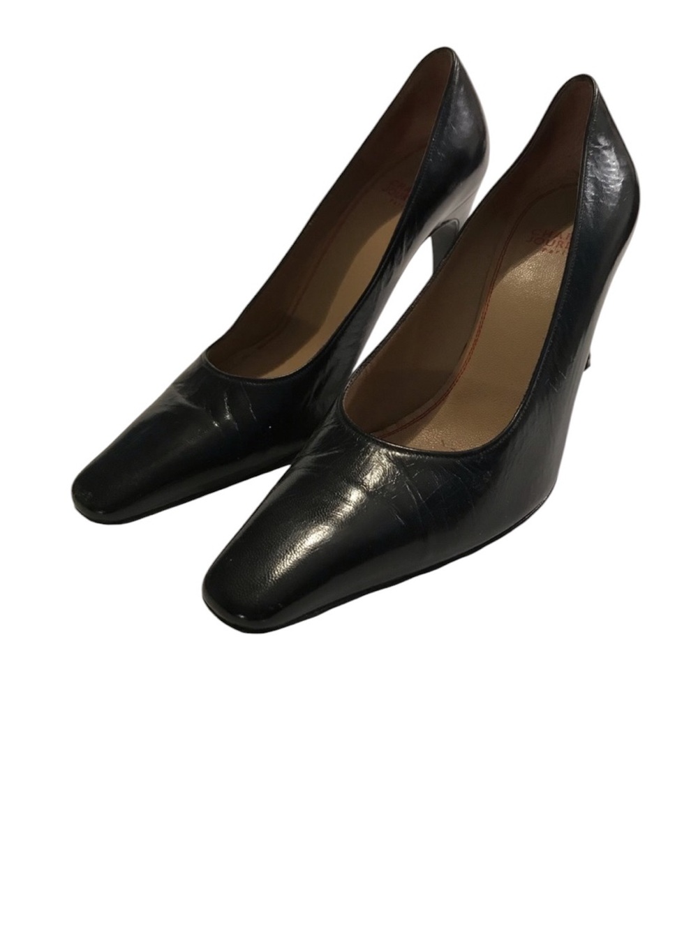 Charles Jourdan Paris Black Heels